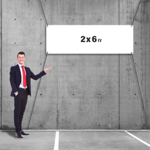 VISIBLE by Verizon Brand Exposure 6ft. Vinyl Banner Sign Cell Phone Service Shop - Picture 2 of 7